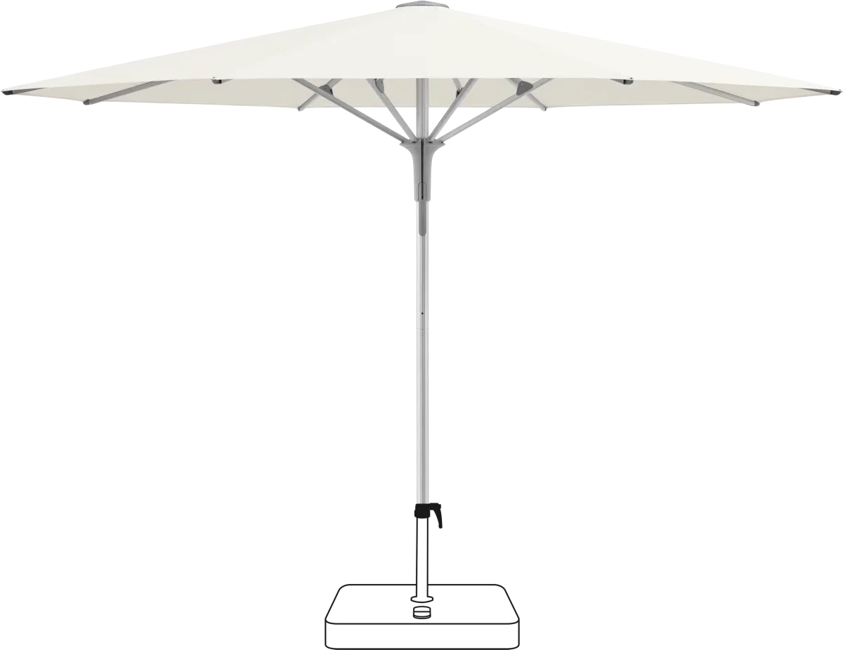 Glatz Sonnenschirm Fortero Pro Ø 350 cm - Stoffklasse 2 | 4 | 5